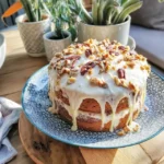 Gâteau aux Carottes et Glaçage au Fromage à la Crème