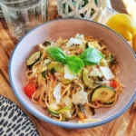 Recette de Pasta Primavera aux Courgettes et Citron
