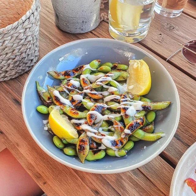 Edamame Grillé au Sel et Citron