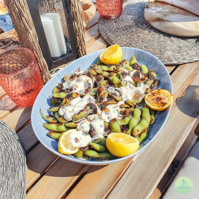 Edamame Grillé au Sel et Citron