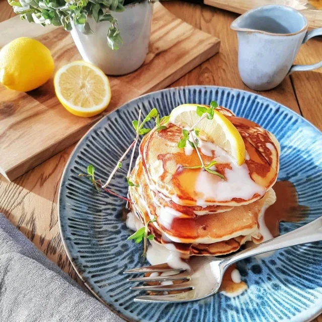 Pancakes à la Ricotta et Citron