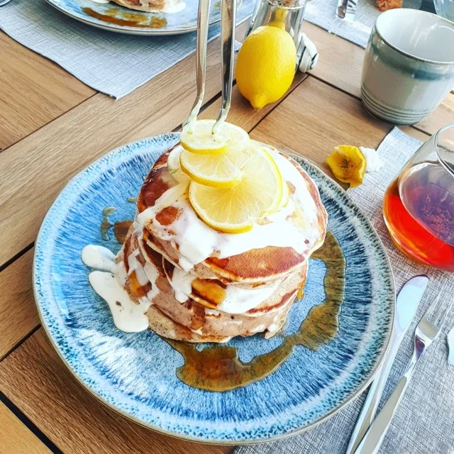 Pancakes à la Ricotta et Citron