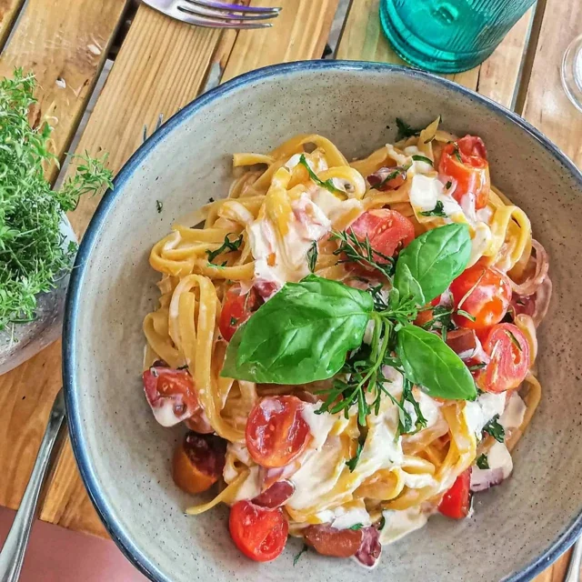 Pâtes au Pomodoro Fresco et Basilic