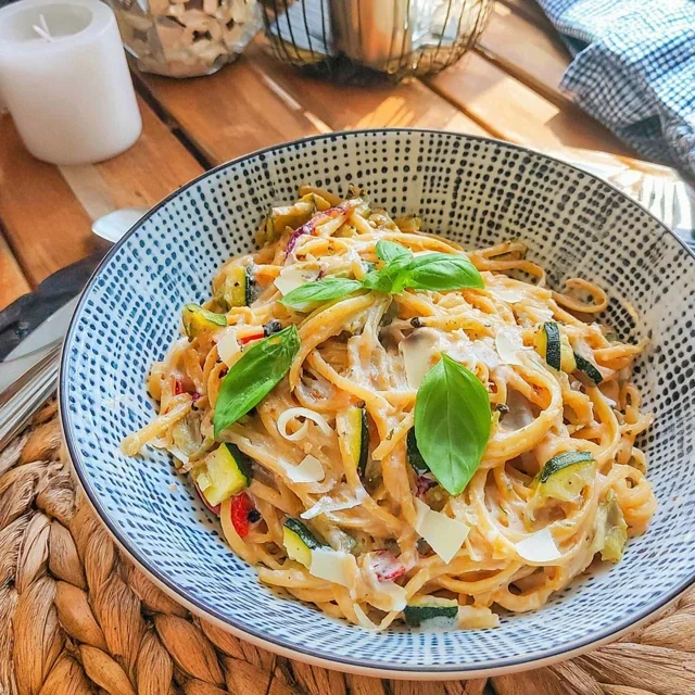 Recette de Pasta Primavera aux Courgettes et Citron