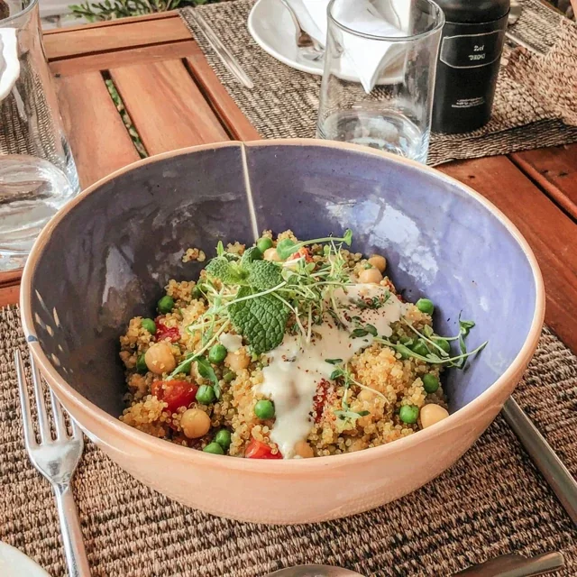 Salade de Quinoa aux Petits Pois et Menthe