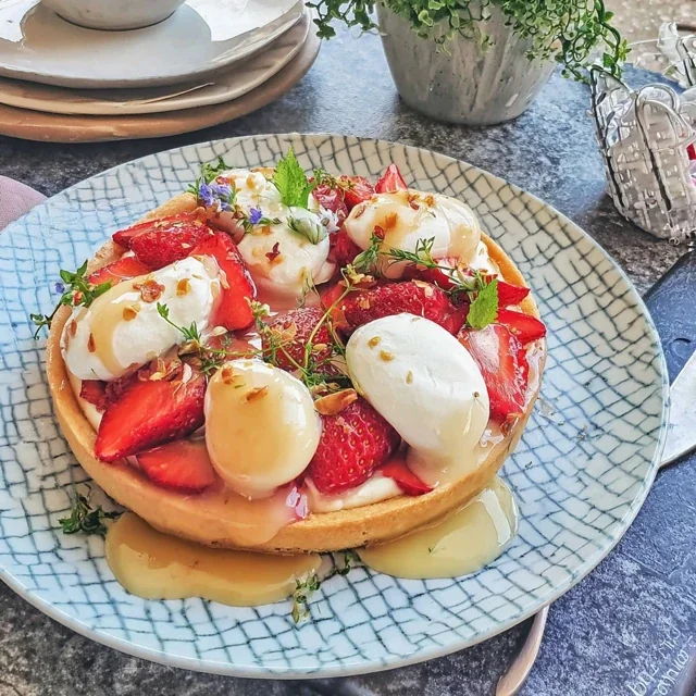 Tarte aux Fraises et Crème Pâtissière